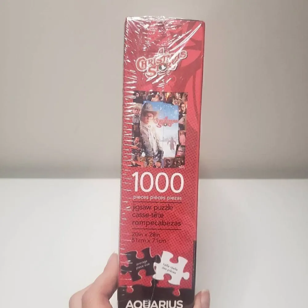 A Christmas Story 1000 Piece Puzzle New Sealed by Aquarius‎